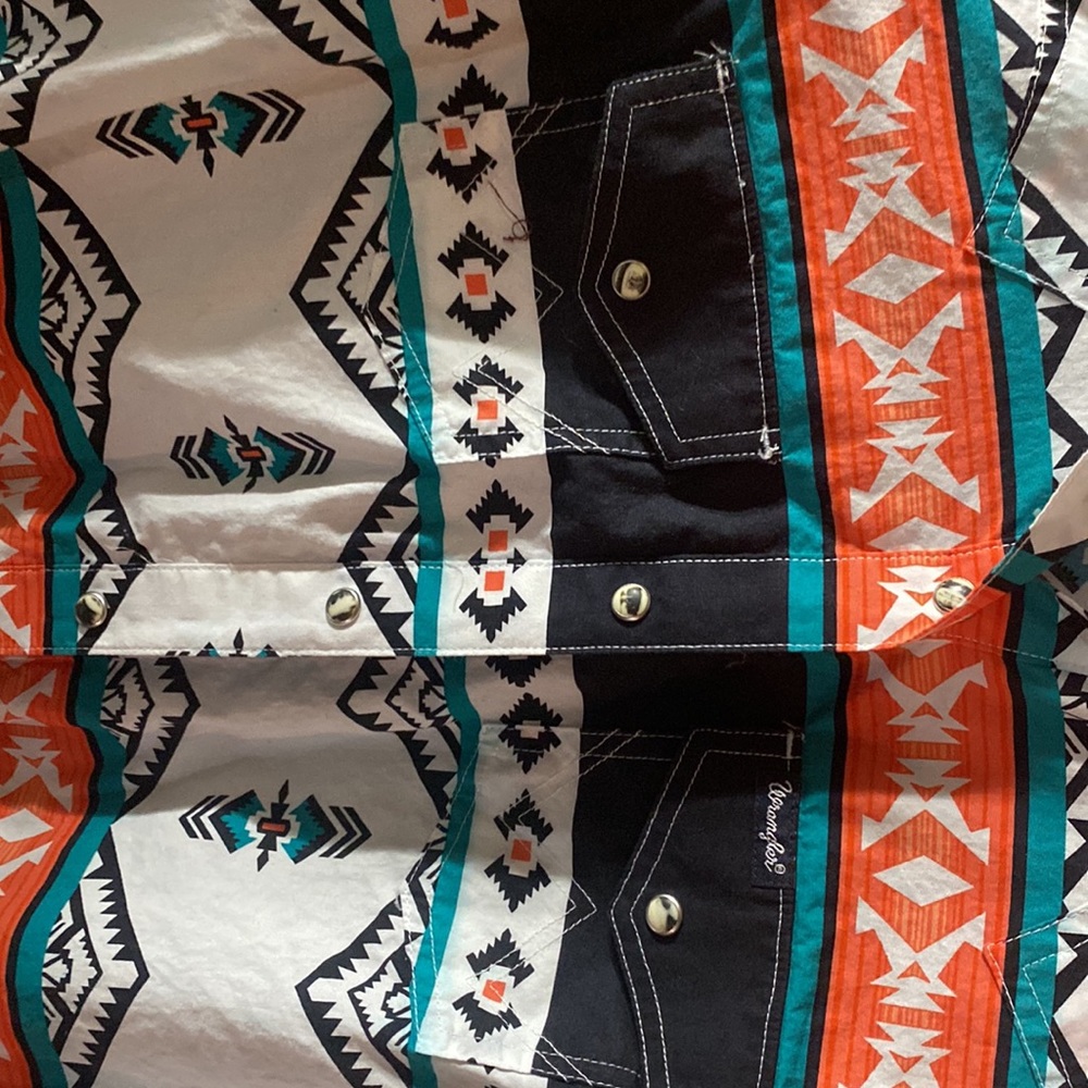 Wrangler retro pearl snap dress